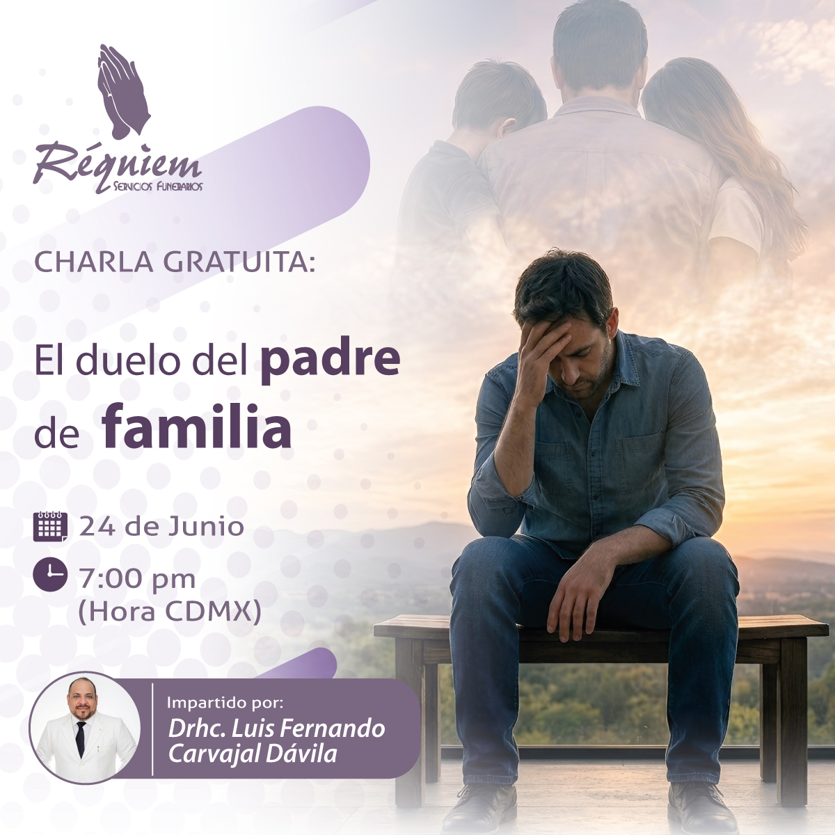 El duelo del padre de familia